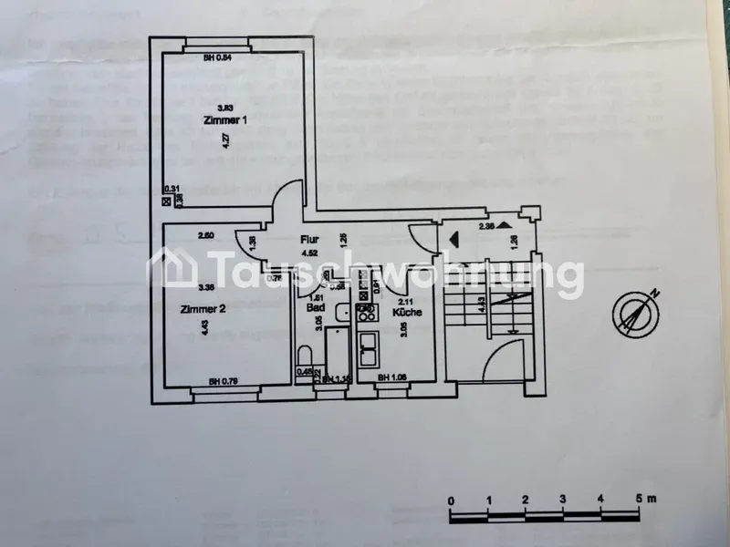 Tauschwohnung: Kleine Wohnung im Karl-Kunger Kiez — photo 1